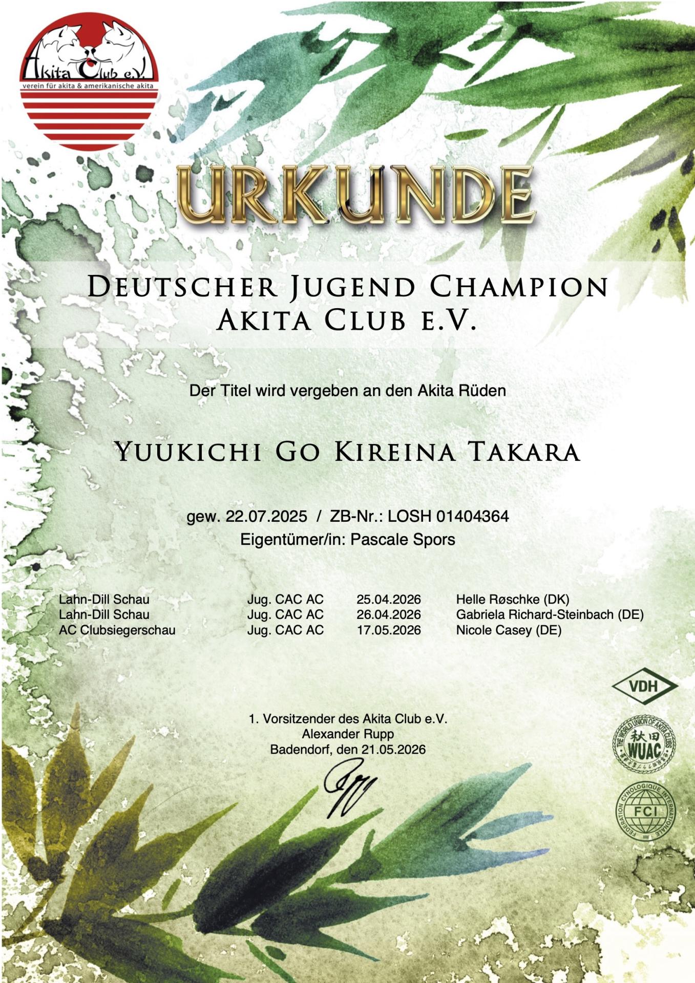 2026 06 17 dt jug ch ac yuukichi go kireina takara